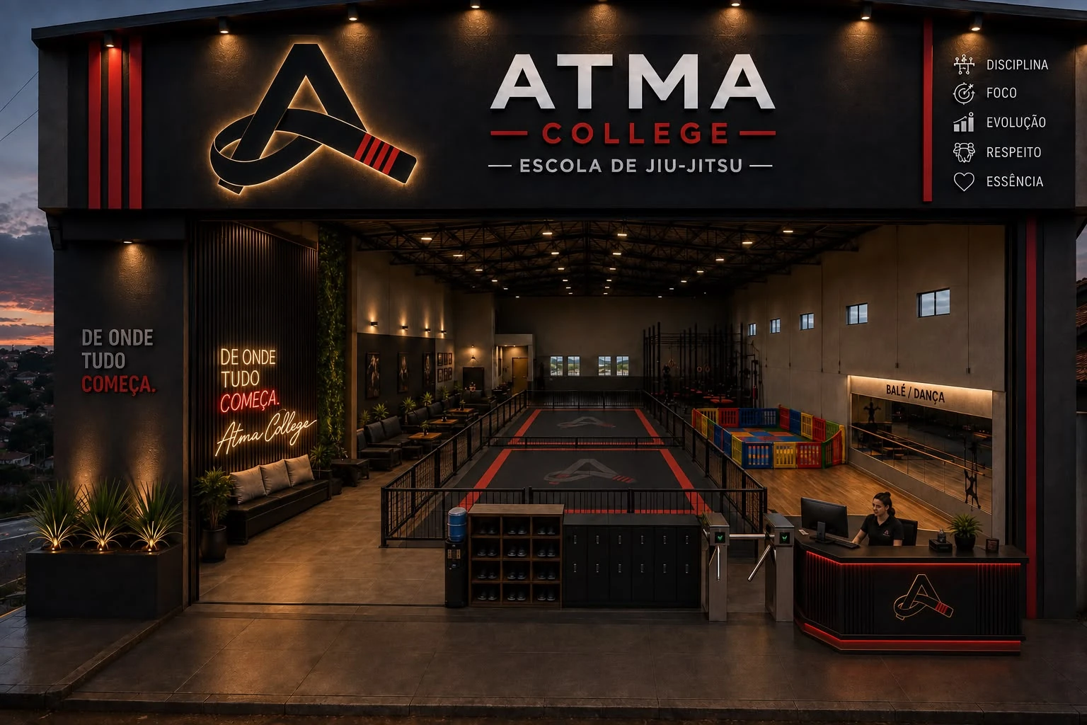 Estrutura ATMA College